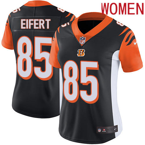 2019 Women Cincinnati Bengals 85 Eifert black Nike Vapor Untouchable Limited NFL Jersey